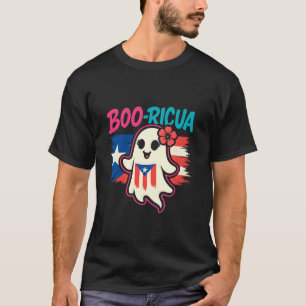 Boricua Puerto Rico Halloween-Outfit Boo-ricua 1 T-Shirt