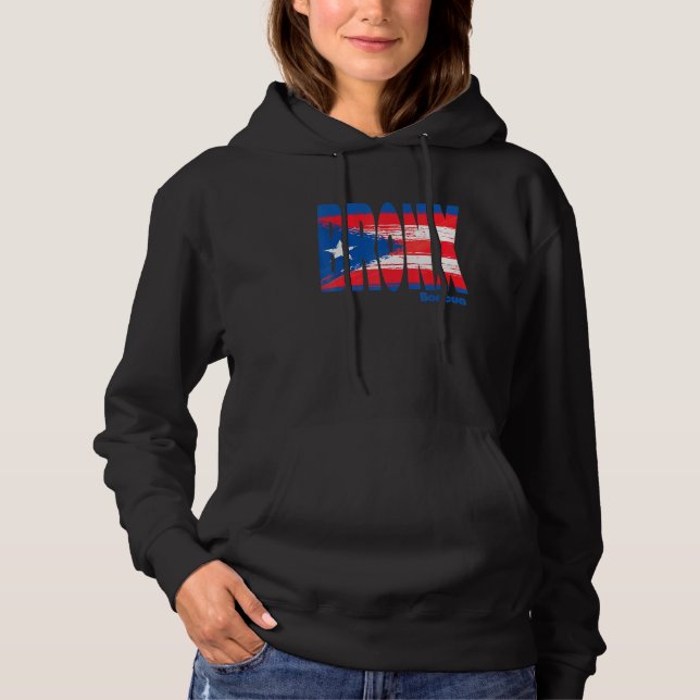 Boricua Roots Puerto Rico Pride PR Bronx Puerto Ri Hoodie (Vorderseite)