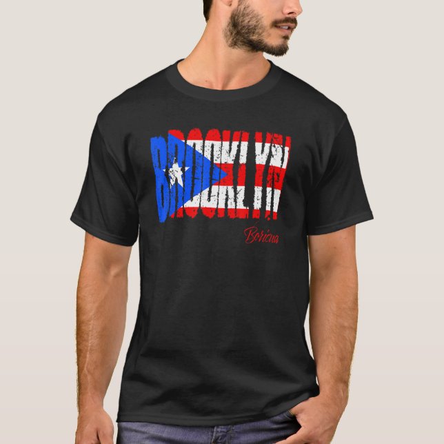Boricua Roots Puerto Rico Pride PR Souvenir Puerto T-Shirt (Vorderseite)