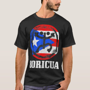 Boricua Taino Coqui Symbol Puerto Rico Flaggenprei T-Shirt