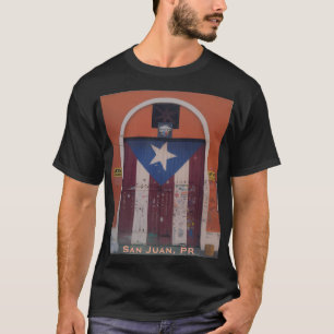 Boricua-Tor: Puerto-ricanisches Flaggen-Garagentor T-Shirt
