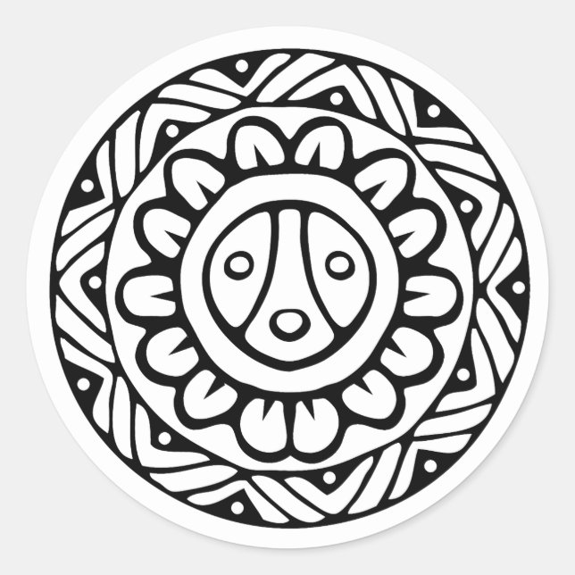 Borikén Native Sticker (Vorderseite)