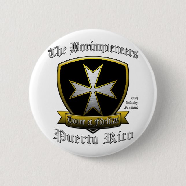 Borinqueneers Button (Vorderseite)