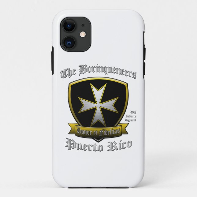 Borinqueneers Case-Mate iPhone Hülle (Rückseite)