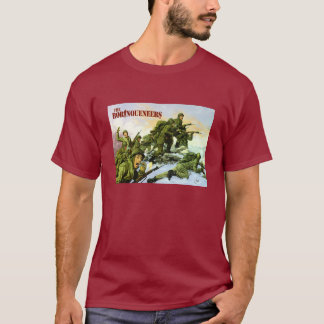Borinqueneers Malerei-T - Shirt