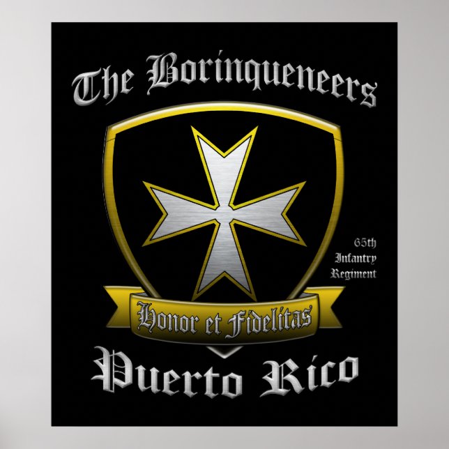 Borinqueneers Poster (Vorne)
