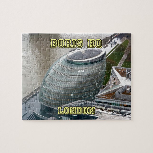Boris HQ City Hall London Puzzle (Horizontal)