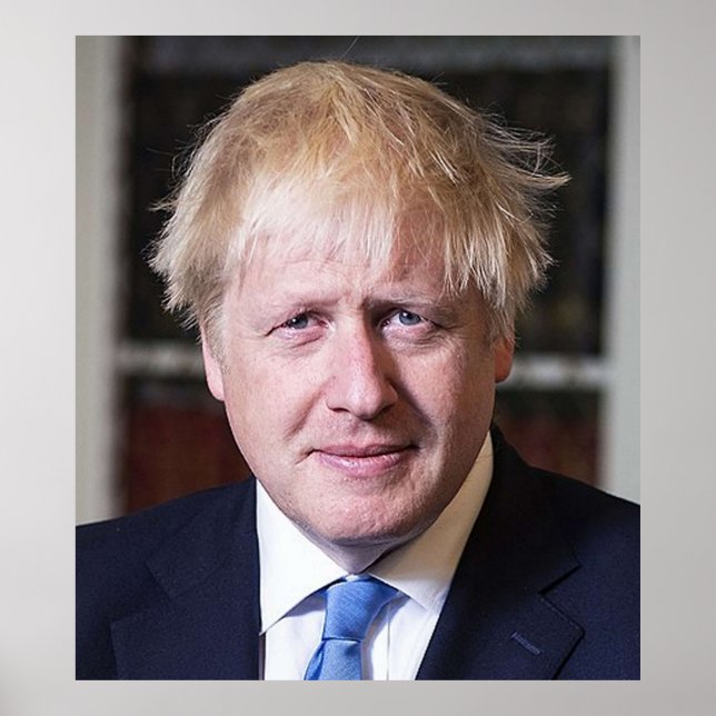 BORIS JOHNSON BRITISH PREMIERMINISTER POSTER (Vorne)