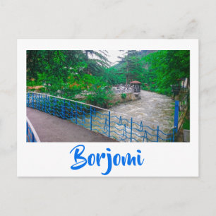 Borjomi Hot Springs Resort Georgia Kaukus Postkarte