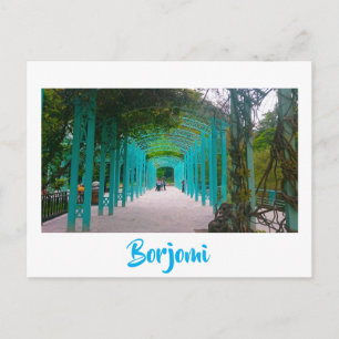 Borjomi Hot Springs Resort Georgia Kaukus Postkarte