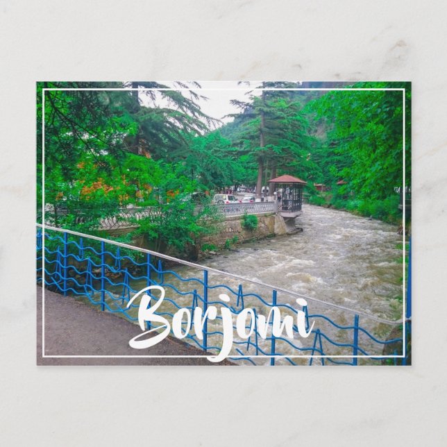 Borjomi Hot Springs Resort Georgia Kaukus Postkarte (Vorderseite)
