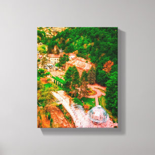 Borjomi Resort Georgia Kaukus Gebirge Natur Leinwanddruck