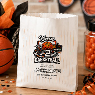 Born 2 Basketball Sportthemen zum 2. Geburtstag Geschenktütchen