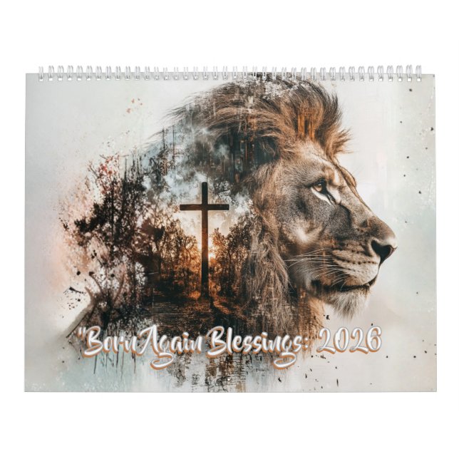 Born Again Blessing 2026 Calendar Kalender (Titelbild)