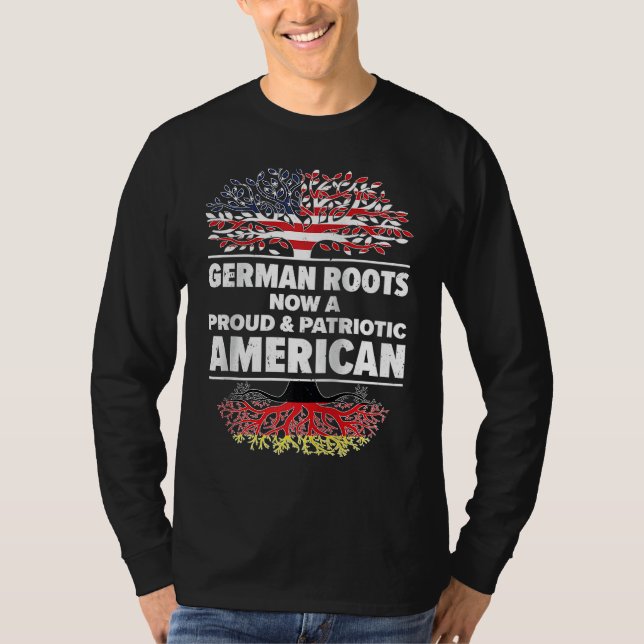 Born German Germany American USA Citizenship Ragla T-Shirt (Vorderseite)