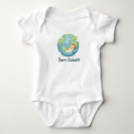 "Born Global" Baby-Body Baby Strampler
