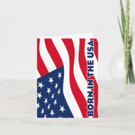 Born in the USA Feiertagskarte