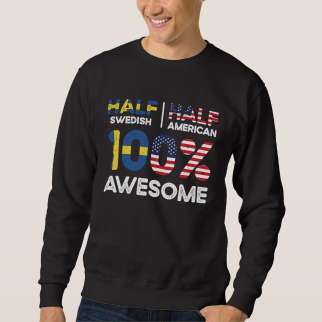 Born Swedish Sweden American USA Citizenship  2 Sweatshirt (Vorderseite)