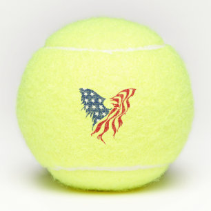 Born to Be Free Patrioten Adler Tennisbälle