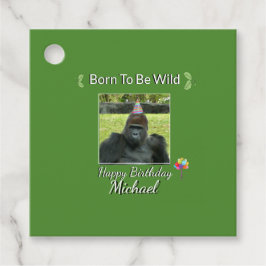 Born to be Wild Green Design  Geschenkanhänger