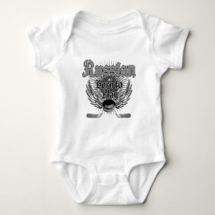 Born To Play (Russisch) Baby-Body Baby Strampler
