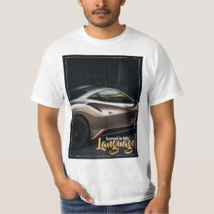 Born to Race: Geschwindigkeit ist meine Sprache T-Shirt
