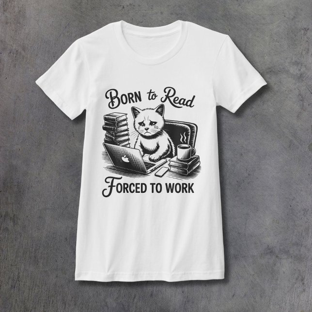Born to Read Women's Fitted T-Shirt (Von Creator hochgeladen)