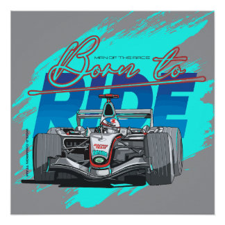 Born to ride poster