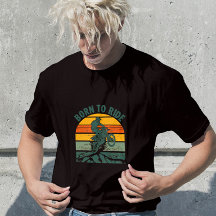 Born To Ride Vintage Motocross T-Shirt is translat