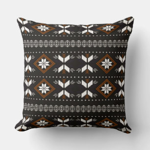 Borneo/Dayak-Stammesmuster Kissen