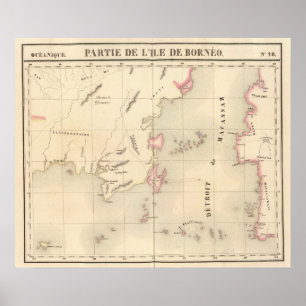 Borneo Ozeanien Nr. 20 Poster