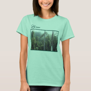 Borneo Rainforest Dschungel Landschaftsfotos T-Shirt