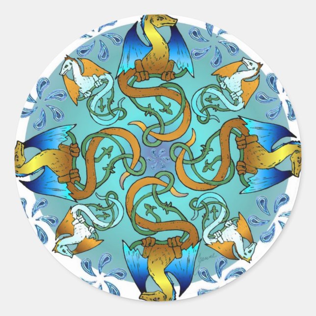 Bornholm Blues Sticker (Vorderseite)