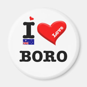 BORO - I-Liebe Magnet