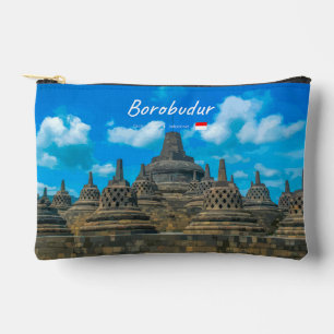 Borobudur, Indonesien - Antiker buddhistischer Tem Zubehörtasche
