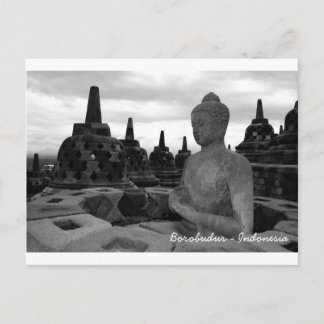 Borobudur Postkarte