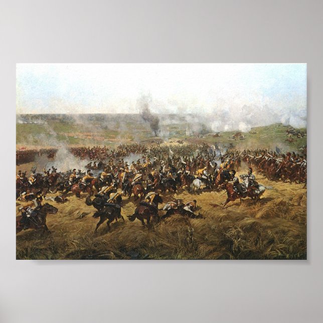 Borodino Panorama Poster (Vorne)