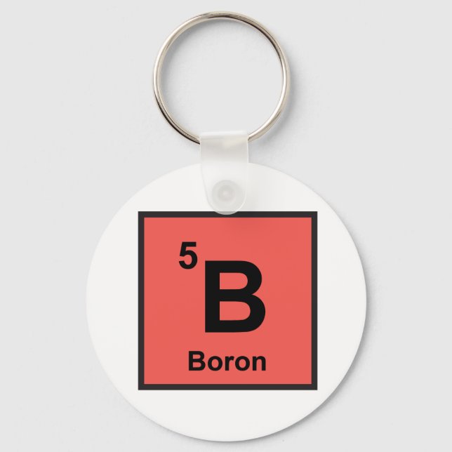 Boron Schlüsselanhänger (Vorderseite)