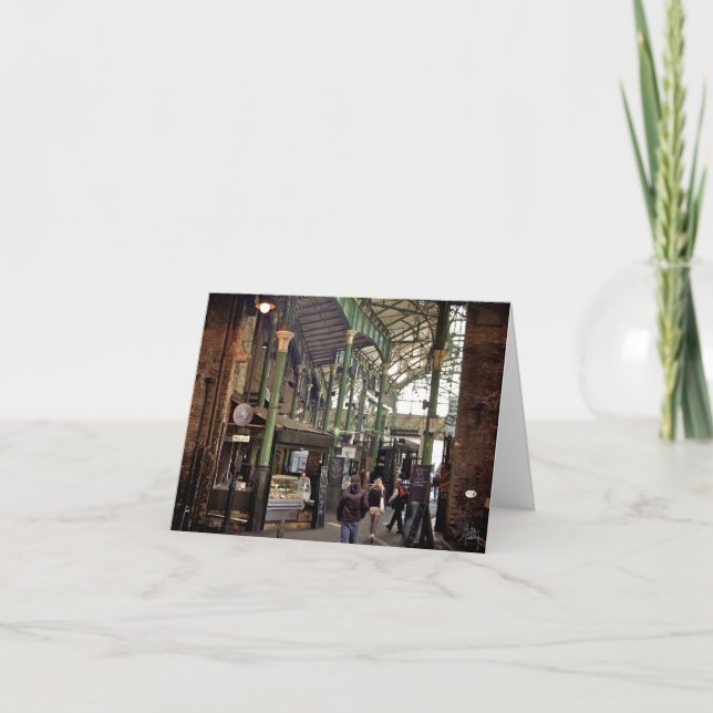 Borough Market, London [Grußkarte] Karte (Vorderseite)