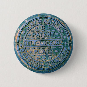 Borough of London Utility Cover Button