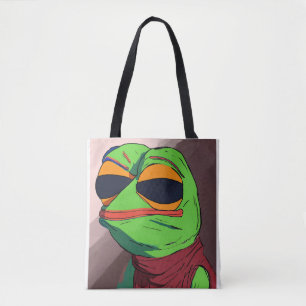 "Borpa & Badly Gezeichnet Pepe Meme Tote Bag"