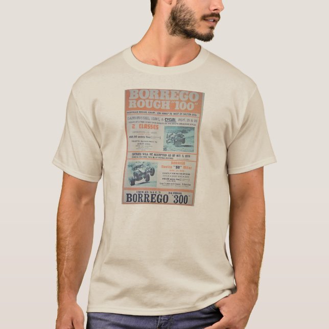 Borrego raues 100 T - Shirt-Plakat T-Shirt (Vorderseite)
