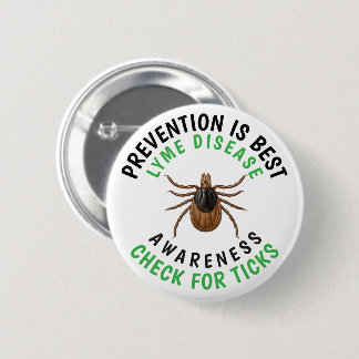 Borreliose-Bewusstsein | Hirschzecke Button