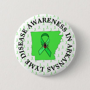 Borreliose-Bewusstsein in Arkansas Button