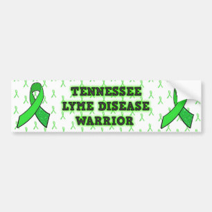Borreliose-Bewusstseins-Aufkleber IN Tennessee Autoaufkleber