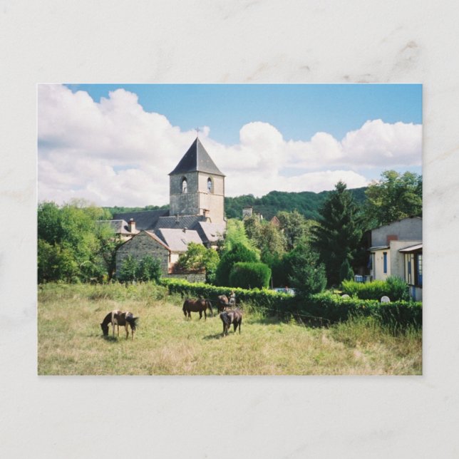 Borreze, Frankreich Postkarte (Vorderseite)