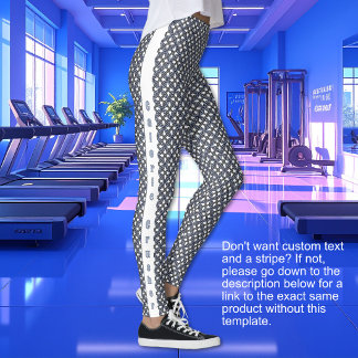 Borromäische Ringe - Blau Lila und Grau MIT TEXT Leggings