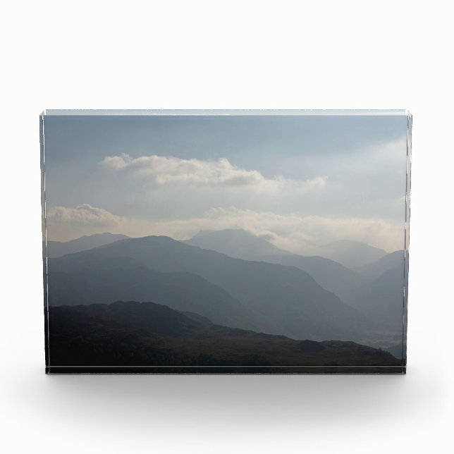 Borrowdale aus Wallacrag Keswick Lake District Fotoblock (Vorderseite)