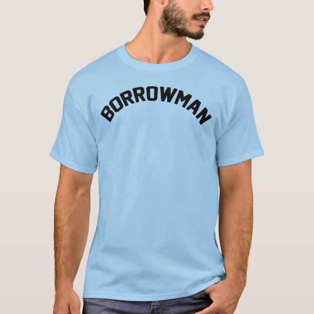 Borrowman Vorlagen-Männer T-Shirt (Vorderseite)