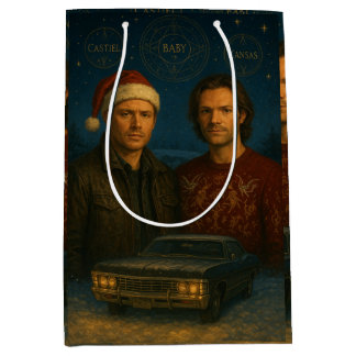 “Borsa regalo natalizia Supernatural – Dean & Sam  Mittlere Geschenktüte